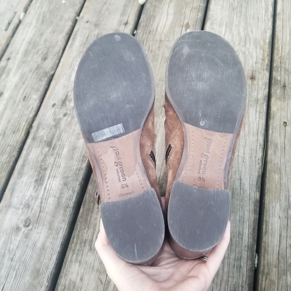 Paul Green Newbury Slouchy Biker Moto Ankle Boots Booties 11 - Picture 6 of 11